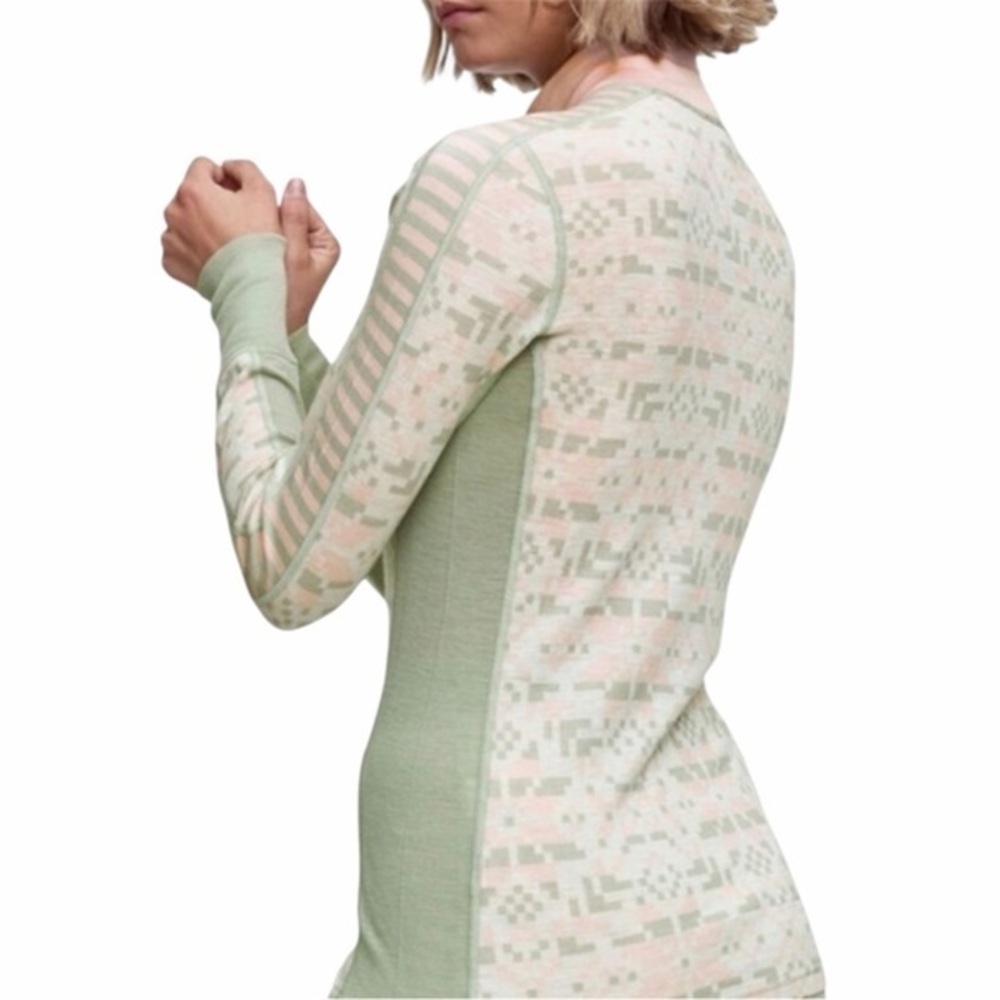 Kari Traa Wool Patterned Long Sleeve Top
